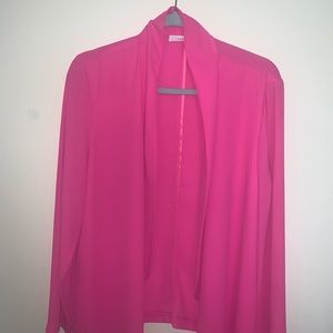 Lush Lightweight pink blazer